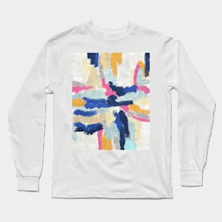 Brushwork exploration artwork Long Sleeve T-Shirt